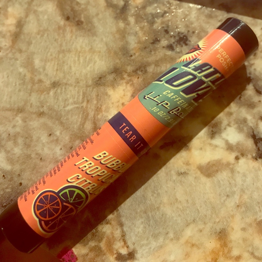 Perfectly Posh Latin Love Caffeinated Lip Balm